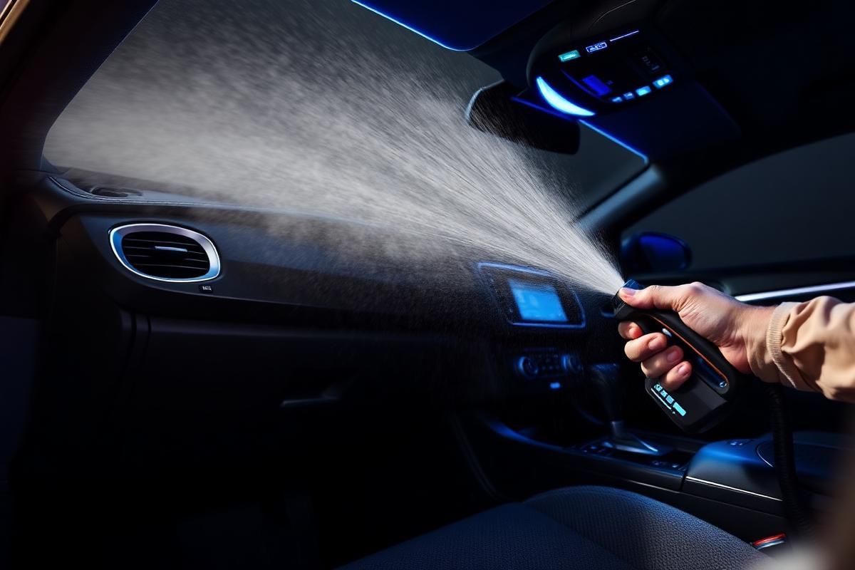 Dieptereiniging van een auto interieur in Amsterdam door MFRESH DETAILS